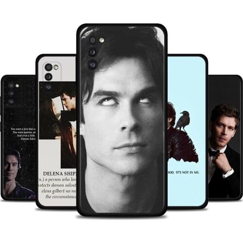 Phone Case For Samsung A51 Cover Soft Funda for Galaxy A71 A12 A21 A52 A42 A11 A02s A02 Coque The Vampire Diaries