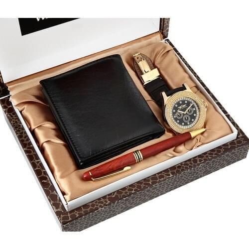 Kingmaster Clock Wallet Sleeve. Button. And Set Kutususu
