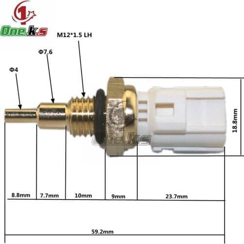 Motorcycle Radiator Cooler Radiator Sensor Double plug Various Model Motorcycle accessories For HONDA