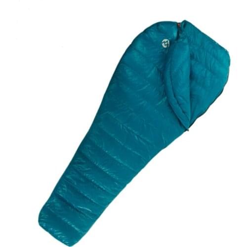 M2 new upgrade Ultralight Mummy 95%White Goose Down Sleeping Bag Outdoor Camping Hiking Fully lining structure