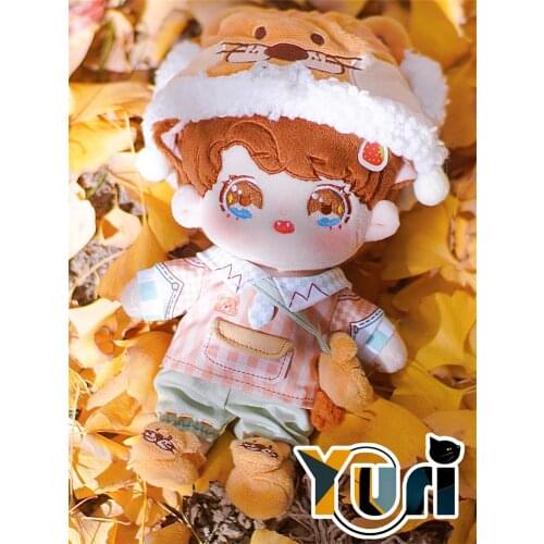 Original Animal Hat Bag Tiger Suit Costume Outfit For 20cm Doll Clothes Clothing Toy Accessories Cosplay Gift OM C