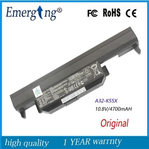 Original 10.8V New Laptop Battery for ASUS A32-K55X K45 K75 A45 A75 X45 A45VJ A32-k55