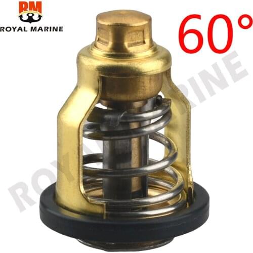 Outboard Motor Thermostat Replacement 60V-12411-00-00 Fit for Yamaha F115 VZ200 VZ225 VZ250