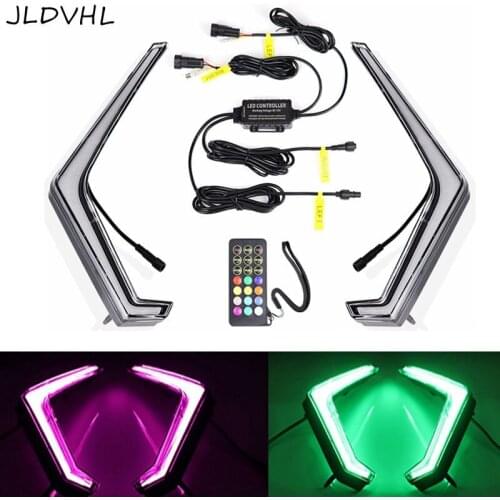 Pair 12V Turn Signal Light Waterproof Signature for Polaris RZR XP Turbo S 4 Turbo Xp 1000 XP 4 XP4 1000 2018 2019 2020