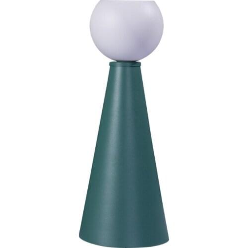 Nordic Style Simple Luxury Candlestick Modern Creativity Metal Candelabra Candle Holder White Bougeoir Home Decoration EK50ZT