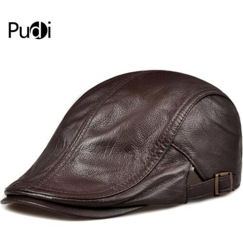 Pudi Men's Leather Baseball Caps China