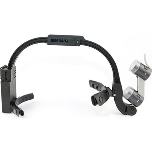 Made in Korea1.5/2.5-3.0/4.0X Binocular Magnifier Loupes Medical Headlight Double LED Head Light Dental Surgical Headlamp