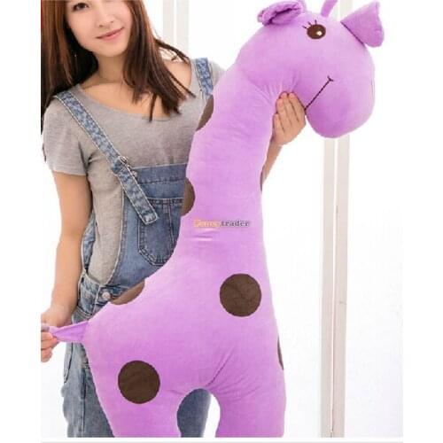 Fancytrader 39'' / 100cm Cute Giant Plush Stuffed Giraffe Toy, 3 Colors Available, Gift for Kids Girls, Free Shipping FT50054