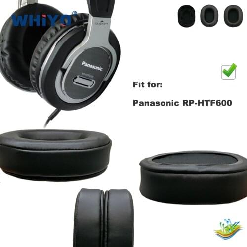 Replacement Ear Pads for Panasonic RP HTF600 RP-HTF600 Headset Parts Leather Cushion Velvet Earmuff Earphone Sleeve Cover