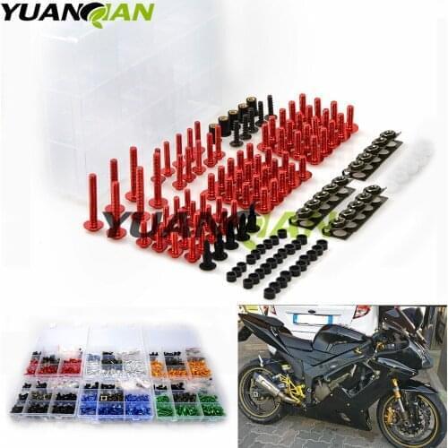 Universal Motorcycle Fairing Bolt Screw Nuts Washers Fastener Fixation for YAMAHA FZ6 FZ1 FAZER FZ8 TMAX T MAX 500 530 XMAX R6