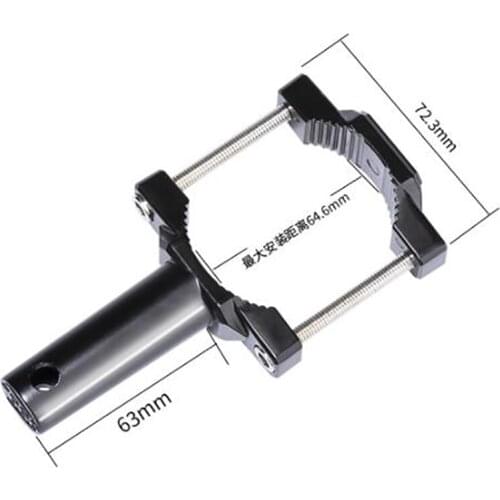 Universal Mount Bracket For Motorcycle Bumper Modified Headlight Stand Spotlight Extension Pole Frame Support Extension Bracket