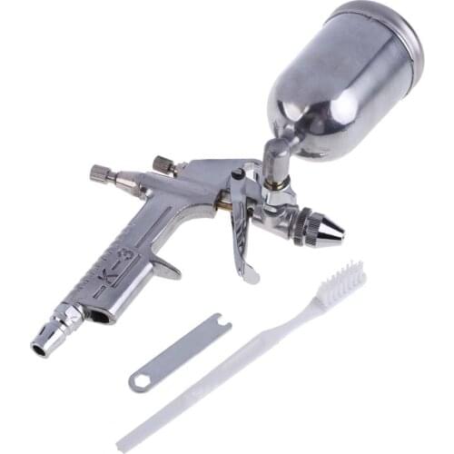 1pc Magic Spray Gun Sprayer Air Brush Painting Paint Tool 125ml Gravity Feeding Airbrush Penumatic Furniture For Painting Cars