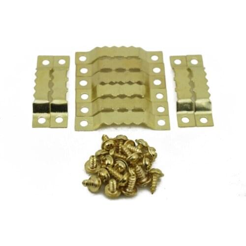 100x Saw Tooth Hanging Bracket Clock Picture Frame Hook Painting Mirror Hanger