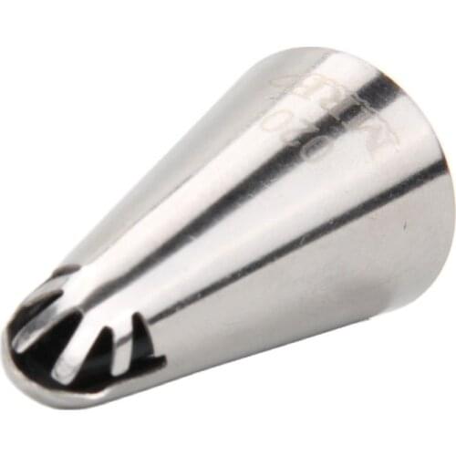 30pcs/lot)Free Shipping Stainless Steel Kroean Style Leaf Pastry Icing Nozzle #020