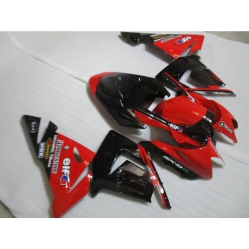 ABS motorcycle parts for Kawasaki ZX10R 2004 2005 NINJA fairing kit ZX-10R 04 05 red black bodywork fairings set YV70