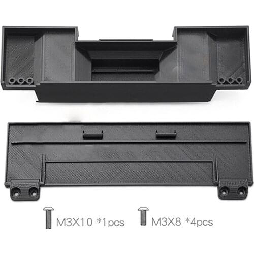 Car Body Rear Bucket Toolbox Front Bezel for 1/10 Traxxas TRX4 Defender RC Car Accessories