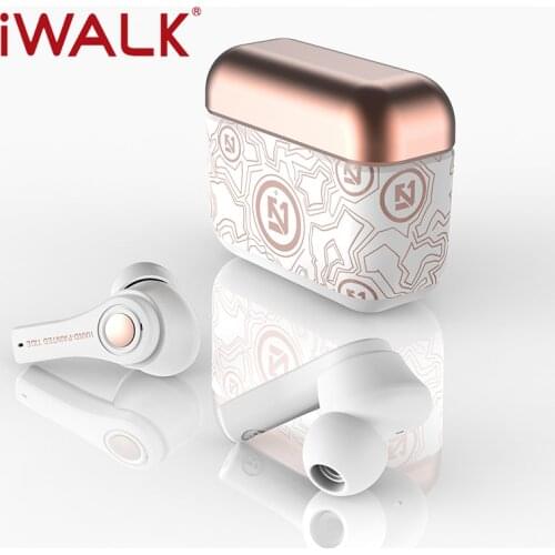 IWALK TWS Wireless Earphones 20 Hours Charging Case Bluetooth 5.0 Earphone 2020 NEW Microphones Sports Waterproof headset