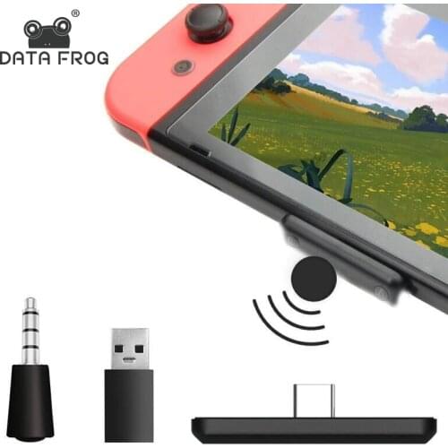 Data Frog Wireless USB/Type-C Bluetooth-Compatible Adapter For Nintendo Switch Audio Receiver Transmitter For PS4 PC Converter
