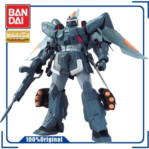 BANDAI MG 1/100 ZGMF-1017M GUNDAM GINN High Maneuver Type Assembly Model Action Toy Figures Gifts for Children