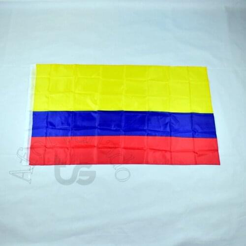 Colombia 90*150cm Columbia Colombian flag Banner 3x5 Foot national flag for meet,Parade,party.Hanging,decoration