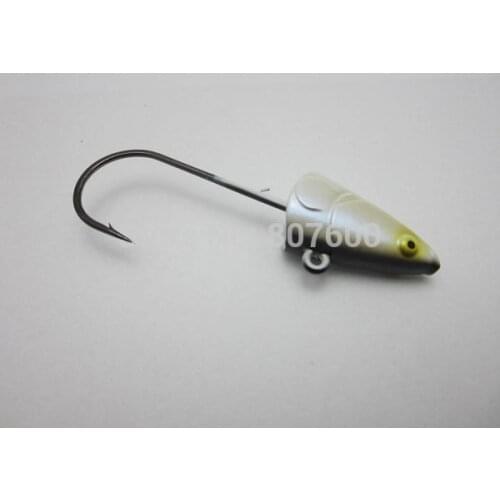 BassLegend- Japan Fishing Ultra Sand Eel Lead Jig head Hook 40g/50g 2 pcs/lot VMC Jig Head Hook