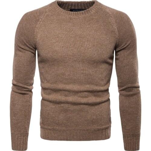 New Brand Mens Sweaters Autumn Casual O-Neck Knitwear Sweaters Slim Fit Pullover Male Fashion Knitting Clothes Sweaters