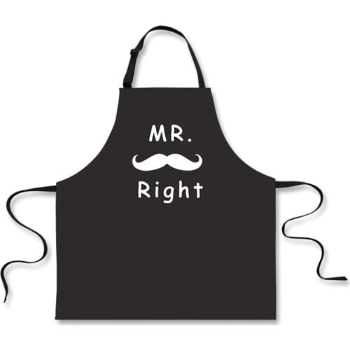 Couple Kitchen Aprons for Women Cute Kawaii Bibs Household Cleaning Pinafore Home Cooking Apron 75*67cm Baking Accessories