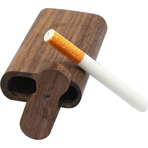 103*45*18mm luxury Wood Cigar Case Tobacco Holder Pocket Box Storage Container sealed box Smoking Case Accessories