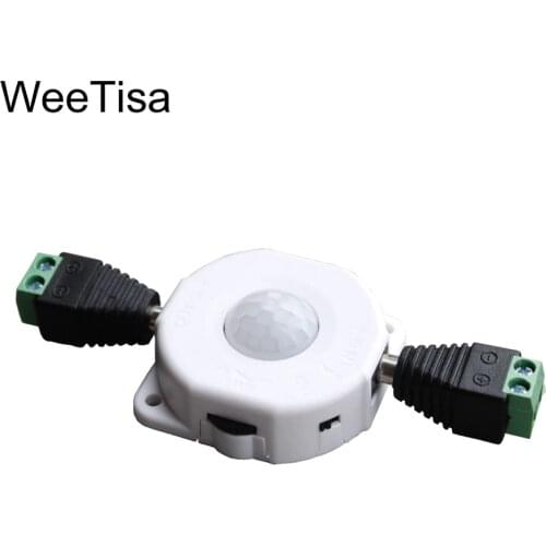 Motion Sensor Light Switch DC 5V 12V 24V Movement Automatic Infrared 12V Sensor Motion Adjustable Timer Detector LED PIR Switch