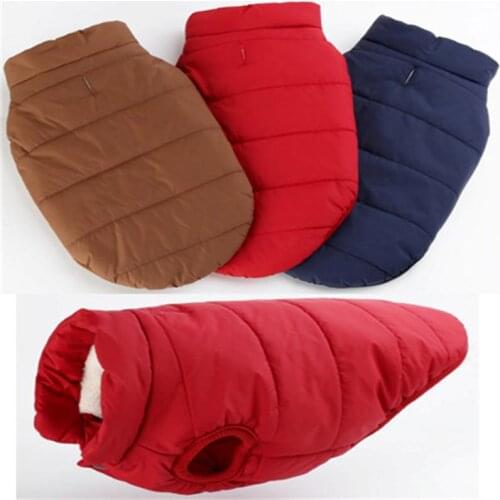 Top quality warm dogs pets clothing winter XS-XXXL cotton dog coat for large small dogs winter clothes Pet Costume