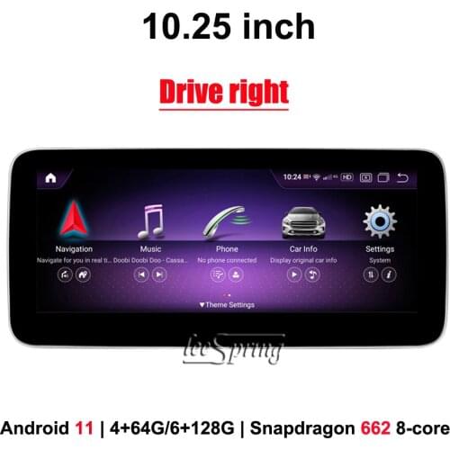 10.25 inch Upgraded Original Car Screen Special for Mercedes Benz B-Class 246 W246 2015-2018 NTG5.0 (Drive right)