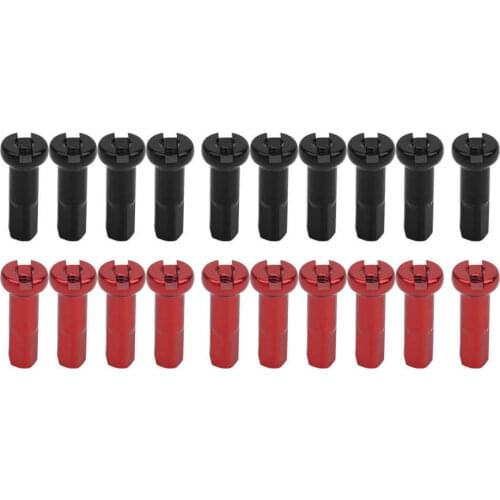 10Pcs Bike Spoke Cap Mountain Bike 14G Spoke Wire Aluminium Alloy Cap Cover Bicycle Accessory