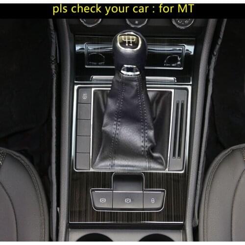 2pcs for SKODA superb MT 2016-2018 Gear panel Decoration frame