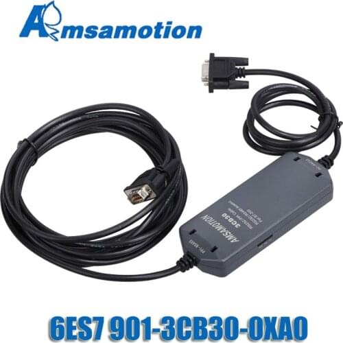 RS232 PPI Cable PC-RS232 PPI-RS485 Isolated For S7-200 PLC Programming Cable 6ES7901-3CB30-0XA0 Support WIN7/XP