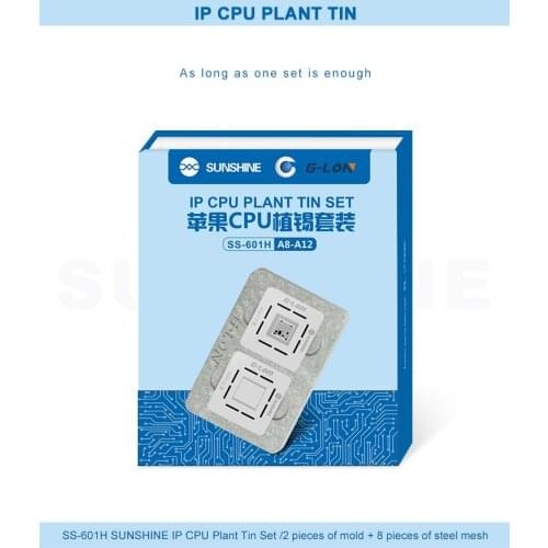 SUNSHINE SS-601H CPU Reballing Platform Set For iphone A8/A9/A10/A11/A12/A13 CPU Positioning Plant Tin Repair