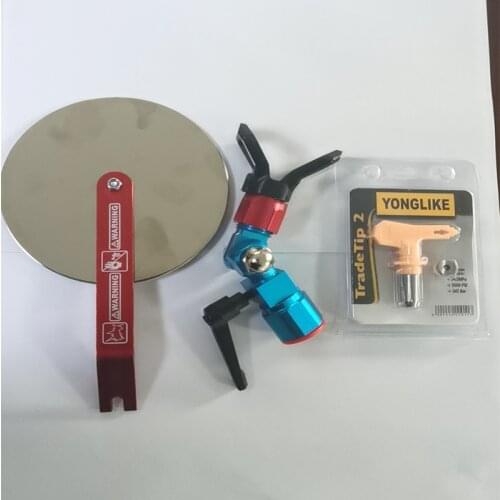 Automatic spraying machine spraying guide 7/8N electric tools and anti-splash baffle shield airless sprayer sandblasting machine