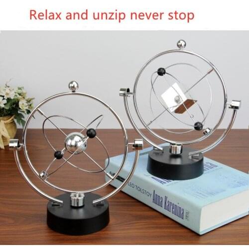 Newton Pendulum Ball Perpetual Motion Instrument Magnetic Levitation Chaos Ornaments Desk Creative Modern Thome Decoration