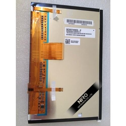 Niro DHL/EMS Shipping New Original Car TFT LCD Monitors by L5F30817 w/ touch screen/GCX074KQ-E