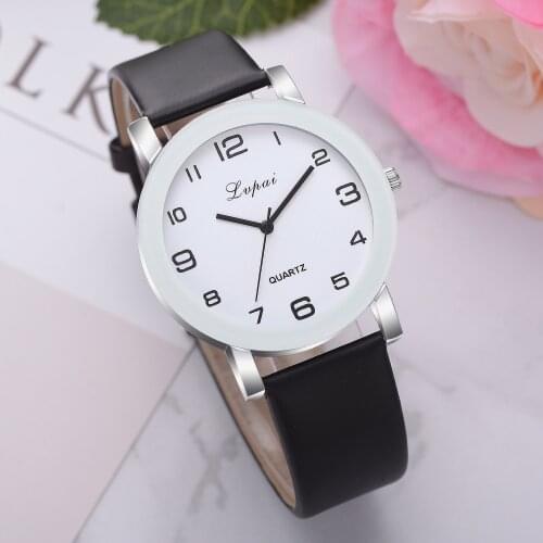 Womens Casual Quartz Leather Band Watch Analog Wrist Watch Women Luxury Bracelet Watch Femme 2020