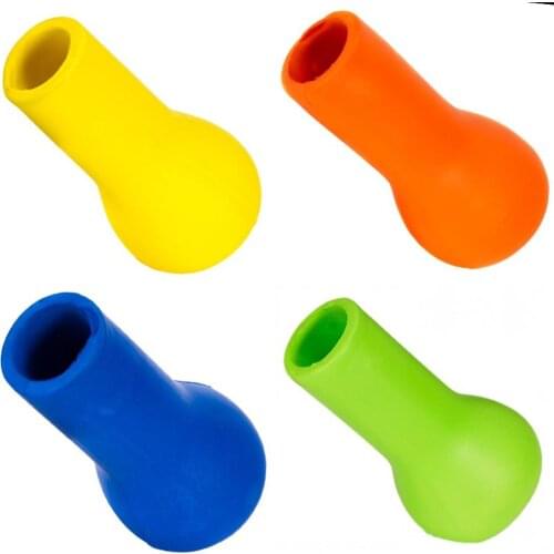 1PCS sea fishing shock-absorbing belly top PU material boat fishing iron rod round spherical rod holder fishing gear equipment