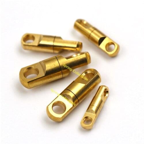 5pcs/lot High quality Pure brass 360degree Universal rotation buckle connection buckle DIY parts