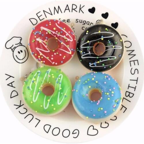 7cm Antistress Doughnut Squishy Slow Rising Soft Scented Cake Toy For Children Adult Funny Stress Relief 2018 New Key Ring