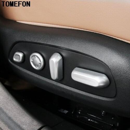 8pcs Automobile Car Accessories Styling Front Seat Trim Patch Chrome Interior Modifications For Buick LaCrosse 2016