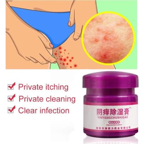 1Pcs Remove Odor Anti-Itch Antibacterial Cream Pussy Underarm Armpit Intimate Body Deodorant Pruritus Dermatitis Herbal Ointment