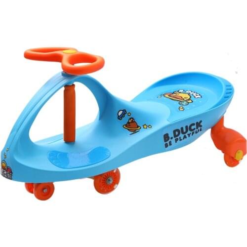 TT Swing Car Children 1 Year Old 3 Anti-Rollover Baby Men and Women Sliding Walking Adults Can Sit Universal Wheel Luge