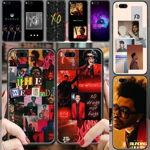 The Weeknd XO Singer Phone case For Xiaomi Mi Max Note 3 A2 A3 8 9 9T 10 Lite Pro Ultra black trend waterproof silicone Etui