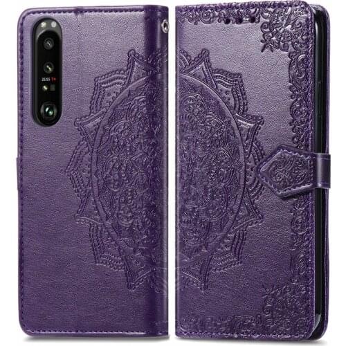 Wallet Case For Sony Xperia 1 III Case Bag Filp TPU Leather Cover For Sony Xperia 1 III Case For Sony Xperia 10 5 1 III Cover
