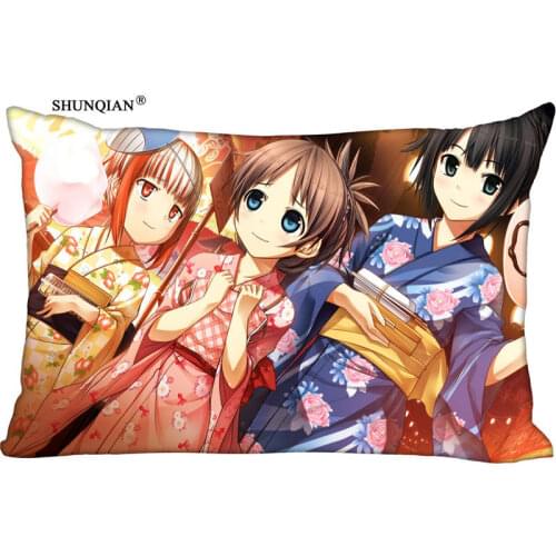 Monobeno Pillow Case (Two sides) New arrival Custom Zippered Rectangle soft Pillow cover Home Textile