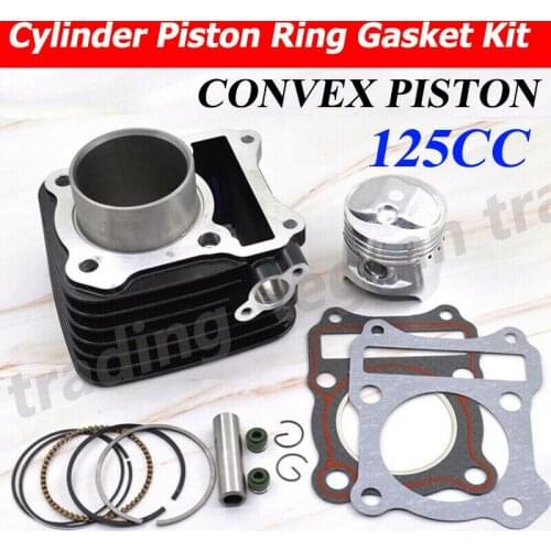 Motorcycle Cylinder Piston Gasket Rebuild Kit for KAWASAKI KLX125 KLX 125 125cc 57mm ALL YEARS