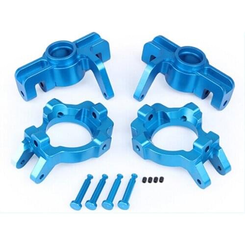 1/5 rc car gas CNC Metal Alloy Front wheel bearing hub kit axle bearing for LOSI 5IVE-T Rovan losi Part